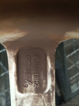 Alu kola 5x100 r15 + pneu - 2