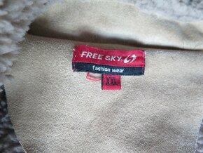 zimní umělý "kožíšek"/bundu, vel XXL, zn. FreeSky - 2