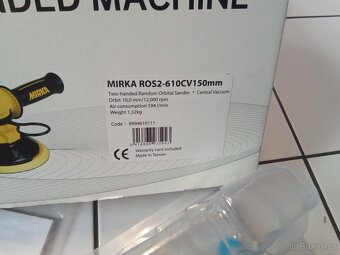 Vzduchová bruska MIRKA ROS2 610CV - 2