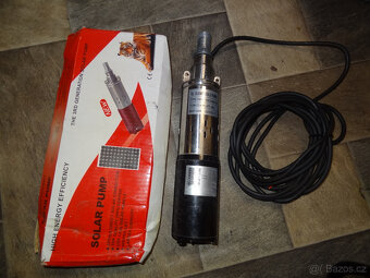 12V 200W ponorne Vodní čerpadlo 40m 2.3m3/h "1" "solarni - 2