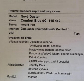 Dacia Duster Comfort Blue dCi 115 4x2 - 2