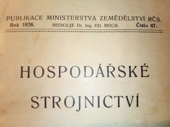 Hospodářské strojnictví - 2