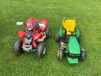 Peg perego detske vozítko traktor a ctyrkolka - 2