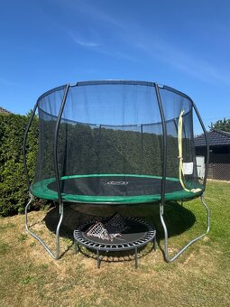 Trampolína 400cm výborný stav - 2