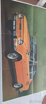 Skoda 110r Coupe originální prospekt k vozu rok 1971 - 2