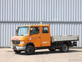 Mercedes-Benz VARIO 814 D, HYDRAULICKÁ RUKA, DVOJITÁ KABINA - 2