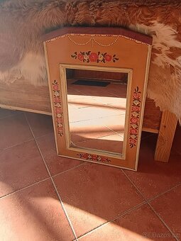 staré malované zrcadlo - 2