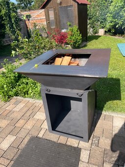 Zahradní gril / ohniště – výkresy DXF/SWG pro vlastní výrobu - 2