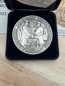 Návšteva Masaryka v Mincovni Kremnica - 2