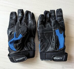 Moto rukavice kožené vel.M/9 - 2