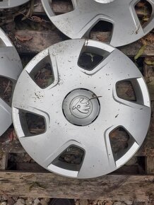 Poklice Škoda 15" originál - 2
