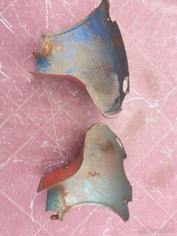 Prodám plechy masky Jawa 550/555 - 2