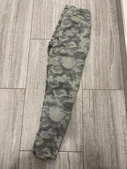 KALHOTY dívčí maskáčové elastické - 2