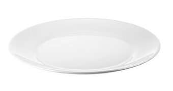 Talíře OFTAST, bílý, mělký, prům. 25cm, 6000ks, 7kč/ks. - 2