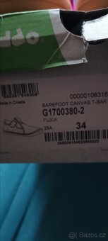 Froddo Barefoot t-bar sandále vel.34 - 2