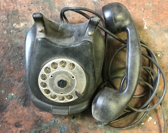 Telefon retro analogový TESLA Stropkov ČSSR - 2