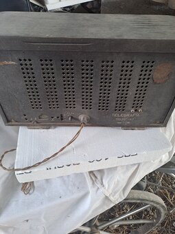 Staré lampové rádioTelegrafia triumf 60 - 2