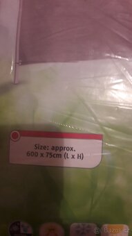 Baklonová clona 3kusy - 2