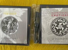 EMOTIONS Algorithm 2 Oz Silver Coin 5$ Niue 2022 - 2