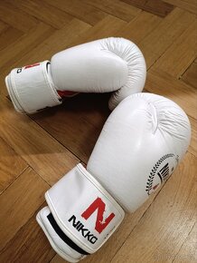 Boxerky boxerské rukavice 14 oz, kůže - 2