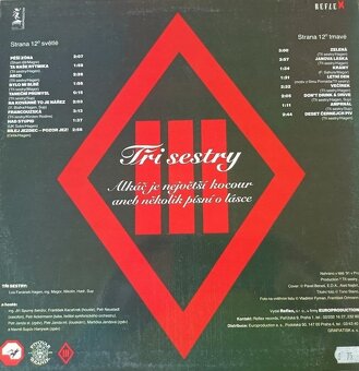 Tři Sestry – Alkáč je největší kocour (LP) - 2