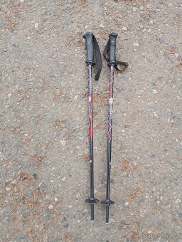 Dětské lyže (70 cm) + hůlky - 2