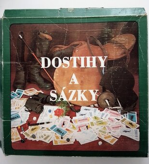 „DOSTIHY A SÁZKY I.“ ORIGINÁL společenská hra, 1988 - 2