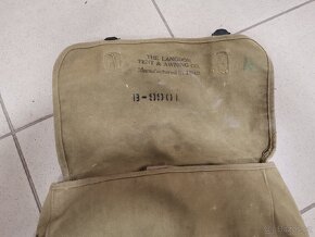 US M1936 MUSETTE BAG THE LANGDON TENT & AWNING CO 1942 - 2