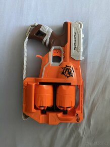 NERF Flipfury - dva zásobníky - top stav - 2