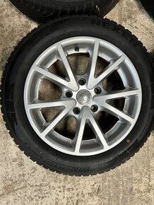 Alu kola 5x120 r16 205/55 4x pneu Nexen Zimní - 2