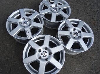 Alu disky na VW, Škoda 15", 5x112, ET 45, šíře 6J - 2