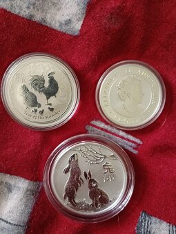 Stříbrné mince - 2