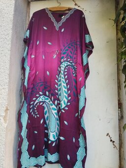 NOVÉ Dámské boho etno šaty na pláž - 2