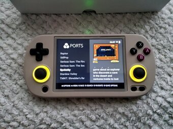 Retro Konzole Anbernic RG40xxH šedá + 256gb nová sd karta - 2