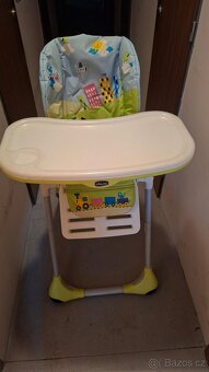 Jídelní židlička Chicco Polly 2v1 sunny za odvoz - 2