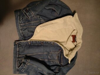 RIFLOVÁ BUNDA LEVI'S KOŽÍŠEK XXL - 2