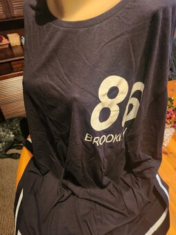 Sytě černá dlouhá tunika s aplikací - 2