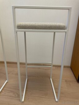 Kovové barové stoličky - 2