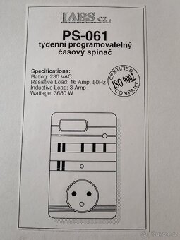 Časový spínač - 2