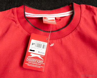 Tričko Slazenger, Červené triko, [M] - 2