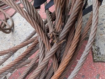 Ocelové lano 12 m, průměr 6 mm - 2