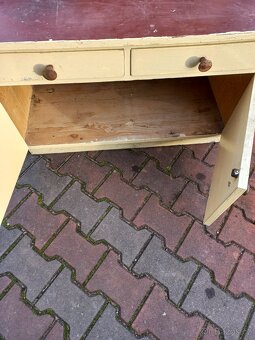 Retro kuchyňská skříňka ,lavička - 2