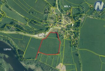 Nová Pec, Bělá - pozemek u cyklostezky - 2