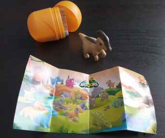 Natooons dinosaurus Kinder surprise postavička - 2