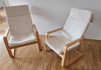 Set 2× IKEA POÄNG křeslo - 2