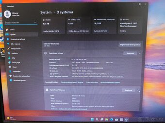 Hall3000 Gaming PC Ryzen 5 16GB 1TB+512GB SSD NV1060GTX 6GB - 2