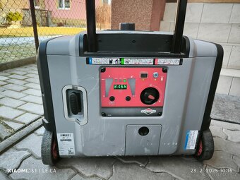 Predám Elektrocentrálu Briggs Straton P4500 - 2