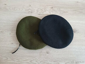 Černý vojenský baret - 2