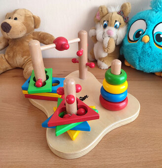 Woody - motorika 3D skládačka - 2