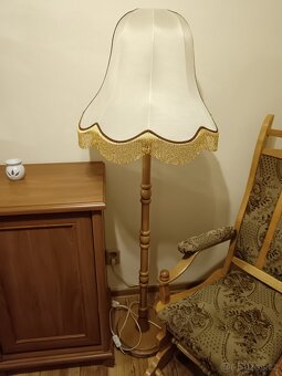 Stojací retro lampa - 2